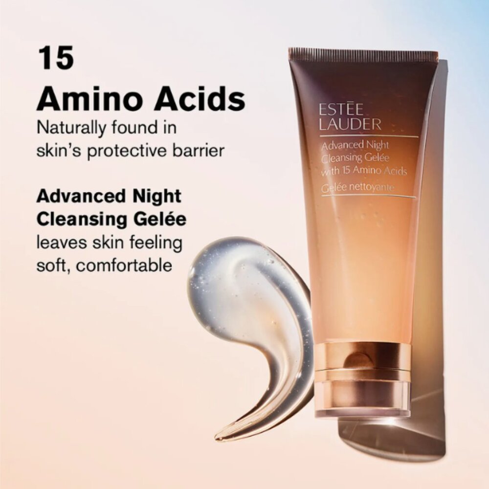 Advanced Night Cleansing Gel Foaming Face Wash with 15 Amino Acids 25FL OZ /75ML - Picture 2 of 2